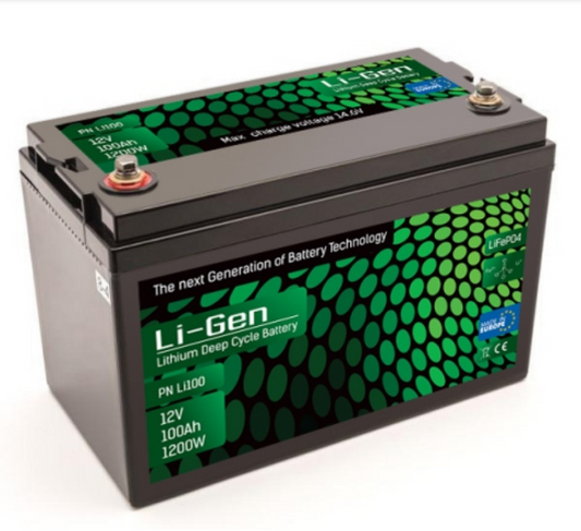 12v 100ah LiGen Lithium Leisure Battery