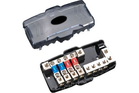 4Way Mini ANL fuse block With Cover