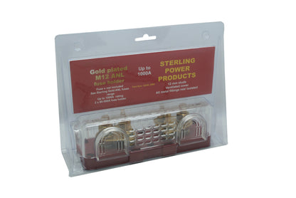 Gold Plated Fuse Holders M8 (up to 600A) & M12 (up to 1200A)