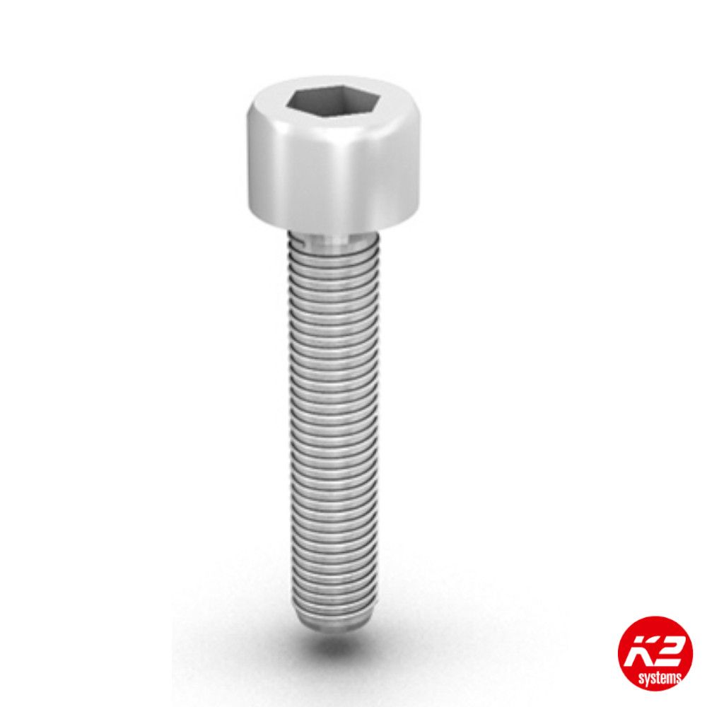 K2 Flat Head Screw M8x40 mm