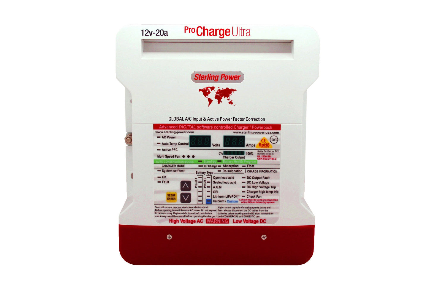 Pro Charge Ultra 10A-60A (12V - 48V) (5yr Warranty)